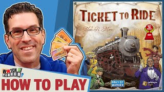 Ticket to Ride  How To Play [upl. by Airemaj971]