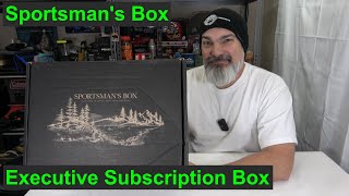 Sportsmans Box Executive Level Subscription Box Nov 2023 [upl. by Eical]