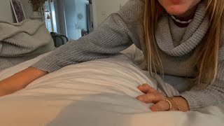 ASMR ✨  tucking you in while you’re sick  soft crinkles [upl. by Meletius85]