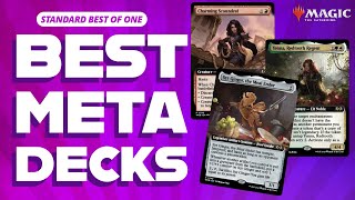 Best Meta Decks in MTG Arena Standard Best of One Bo1 [upl. by Balch]