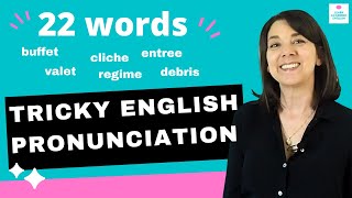 TRICKY How to Pronounce French Words in English [upl. by Fife]