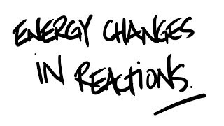 AQA Certificate in Chemistry  iGCSE  Energy Changes in Reactions [upl. by Anahsal]