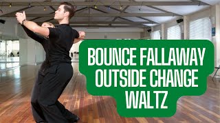 Bounce Fallaway amp Outside Change To Promenade  Waltz [upl. by Barty]