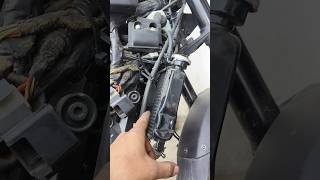 Radiator Fan Not Working  KTM Over Heating Problem radiator coolent [upl. by Decrem178]