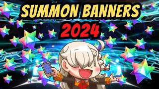 Fate Grand Order  All Summon Banners For 2024  FGO NAGlobal Ver [upl. by Whitver]