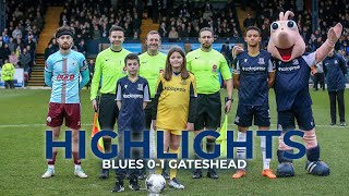 HIGHLIGHTS  Southend United 01 Gateshead [upl. by Eliathan]