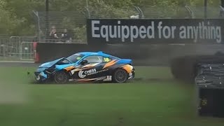 Toyota GR Cup Australia 2024  Townsville Race 1  Gibbons Big Crash [upl. by Aved]