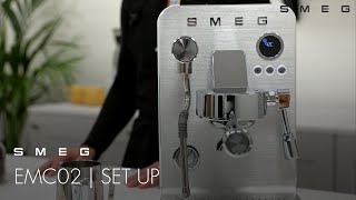 How to Set up Your Machine  Smeg EMC02 [upl. by Swann]