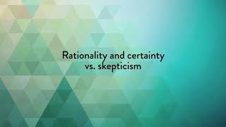 The Objectivist Conception of Rationality Certainty and Free Will by Leonard Peikoff [upl. by Rodman560]