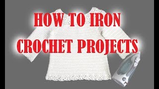 How to IRON CROCHET projects [upl. by Ydualc]