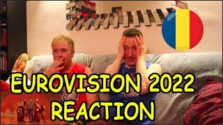 EUROVISION 2022  ROMANIA  REACTION  SEMI FINAL 2 [upl. by Philis]