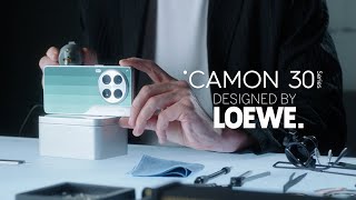 TECNO CAMON 30 Series LOEWE Design Edition  Official Unveiling [upl. by Dino]