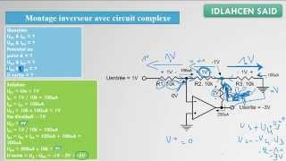 EP9 Amplificateur Opérationnel Montage inverseur avec circuit complexe [upl. by Halivah]