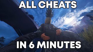 ALL INTEL CHEATS IN MODERN WARFARE 2 REMASTERED  ALL 21 CHEATS IN MW2 REMASTERED IN 6 MINUTES [upl. by Scherman30]