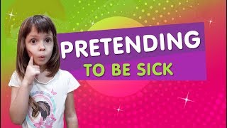 Kid pretends to Be Sick to stay Home from Kindergarten Funny story [upl. by Ahar]