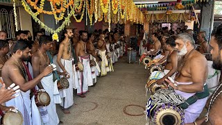 Nenmara Kanimangalam Shsasti 2023  Panchavadyam  Pathikalam Madhalam Thalavattam  Kottakkal Ravi [upl. by Radbourne243]