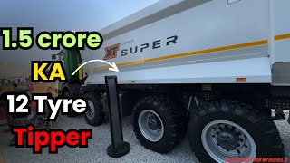 2024 New Scania Tipper Truck Review  Best Premium Luxury Tipper in India [upl. by Annaeerb219]