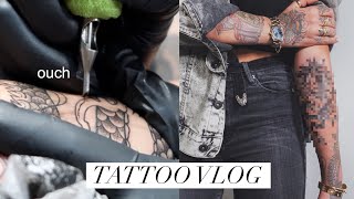 NEW TATTOO VLOG  JAMIE GENEVIEVE [upl. by Kulda349]