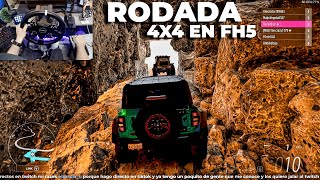 Recorrido por la ruta 4x4 más impresionante en Forza Horizon 5 junto a mi comunidad 🫡 [upl. by Yecad]