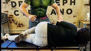 YEARS of Upper Back Pain GONE after FULL BODY YSTRAP Adjustment [upl. by Anselmo]