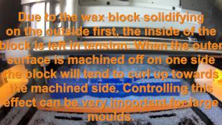 How To Use Machinable Wax On A Desk Top Or Hobby CNC Roland SRM20 [upl. by Kirima990]