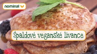 Špaldové veganské lívance [upl. by Raffaj]