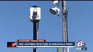 Noblesville installs 9 lightning detectors to enhance severe weather safety [upl. by Blanka]