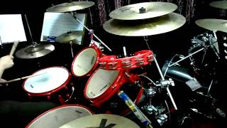 Tutor cover 陳芳語 Kimberley Chen  愛你 Drums Cover by Kac Yau 1 take [upl. by Charlene]