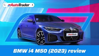 BMW i4 M50 2023 review [upl. by Lamarre369]