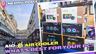 Air Coolers Vs Liquid Cooler What to Choose  Aio amp Air Cooler Prices  Nehru Place Akash Computers [upl. by Baptista]