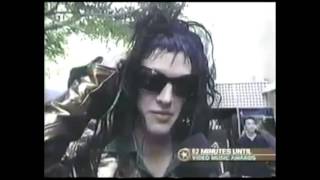 Twiggy Ramirez Interview on MTV VMA 1998 [upl. by Shig]