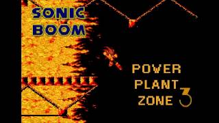 Power Plant Zone  Act 3 Sonic Boom hack music [upl. by Bocyaj]