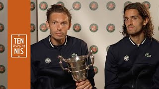 Mahut et Herbert à la folie  RolandGarros 2021  FFT [upl. by Goody]