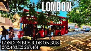 London Bus Adventure Sunny Day Tour from Northolt to Kingston [upl. by Enined302]