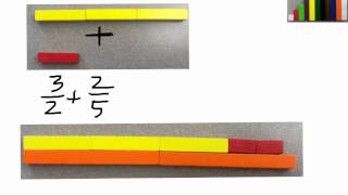 Intro to Cuisenaire Rods for Fractions [upl. by Gui]