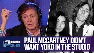 Why Paul McCartney Didn’t Want Yoko Ono in the Beatles’ Recording Studio 2013 [upl. by Ardried803]