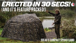 This bivvy is INCREDIBLE 😍  Solar Compact Spider Camo [upl. by Suillenroc159]