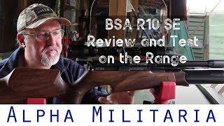 BSA R10 SE  Air Rifle Review and Test at the Range [upl. by Eceinal]