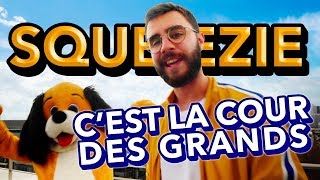 LA COUR DES GRANDS clash Squeezie [upl. by Ploss]