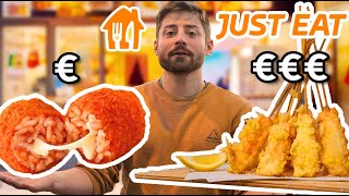 FRITTO ECONOMICO vs COSTOSO su JUST EAT [upl. by Prakash981]