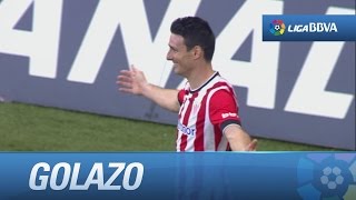 Golazo de cabeza de Aduriz 10 en el Athletic Club  Real Madrid [upl. by Neehsuan]