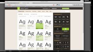 Illustrator CC  Add fonts via typekit [upl. by Ashely]