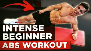 6 PACK ABS For Beginners You Can Do From Home [upl. by Vern]