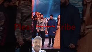 RRR movie promotion ntr ramcharan and Alia bhatt with Salman khan tollywoodactress shortviral [upl. by Atteugram]