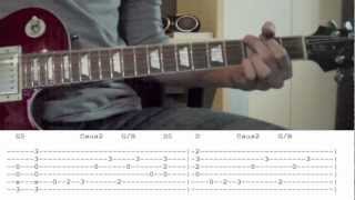 You Shook Me All Night Long Guitar Lesson WITH TABS  How To Play [upl. by Hyacinthe]