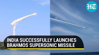 Boost to air power as India successfully testfires BrahMos supersonic cruise missile [upl. by Tigirb]