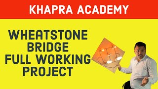 Wheatstone bridge project class 12th physics projects wheatstonebridge jee neet [upl. by Jarus]