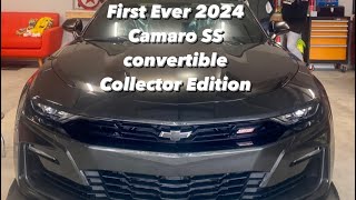 2024 Chevrolet Camaro SS Collector Edition Convertible Panther 🐆 Walkaround [upl. by Melodie69]