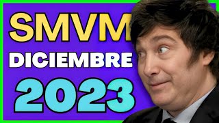 ✅ SMVM Diciembre 2023 para JUBILADOS ANSES Potenciar Trabajo Becas Progresar Desempleo Y AUH [upl. by Kciderf537]