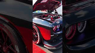 Challenger SRT mopar carshow finesse v8 hemi carreels dodge dodgechallenger cdjr lowpro [upl. by Nennahs]